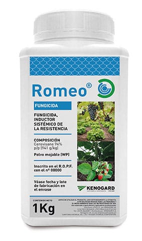 Romeo® nuevo fungicida ecológico, inductor de las defensas naturales de la planta.