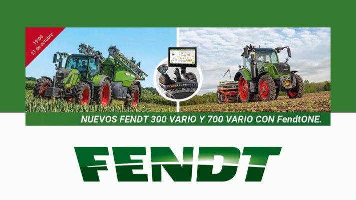 presentación online del Fendt 300 y 700 Vario con FendtONE en España