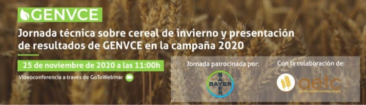 jornada técnica online de presentación de resultados de cereal de invierno de la red de ensayos del grupo para la campaña 2020