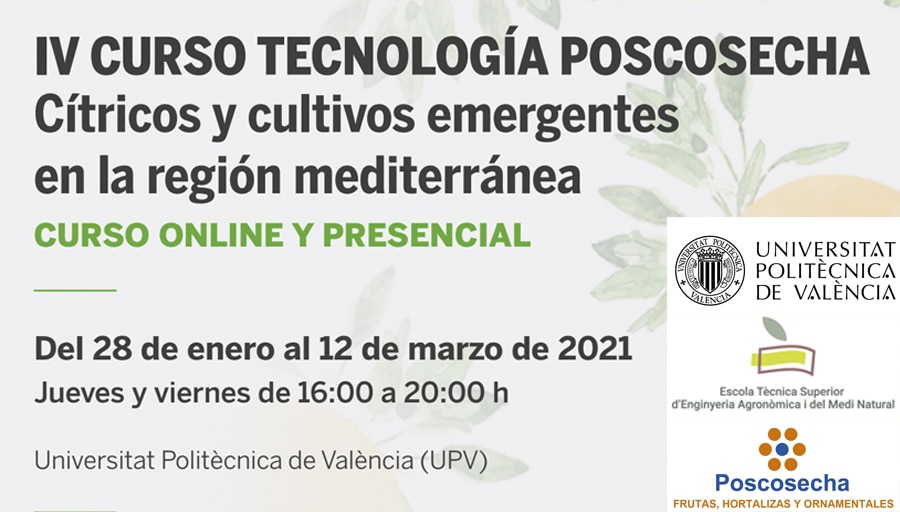Curso Tecnología Poscosecha – Cítricos y Cultivos Emergentes en la Comunidad Valenciana