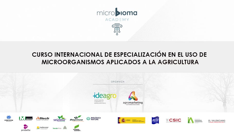CURSO INTERNACIONAL DE ESPECIALIZACIÓN EN EL USO DE MICROORGANISMOS APLICADOS A LA AGRICULTURA