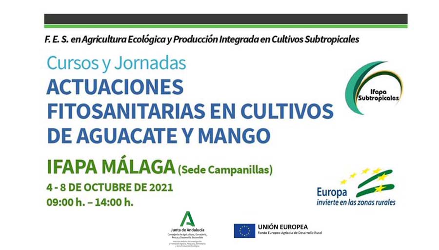 Curso 'Actuaciones fitosanitarias en cultivos de aguacate y mango'