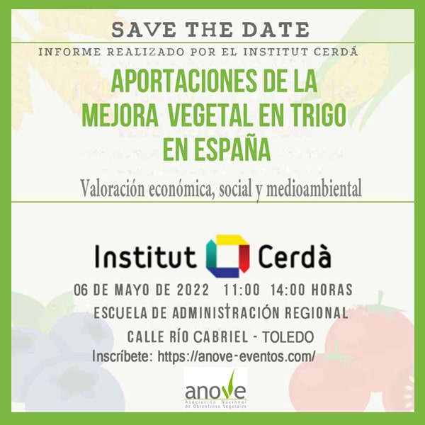 Presentación informe: Aportaciones de la mejora vegetal en TRIGO en España