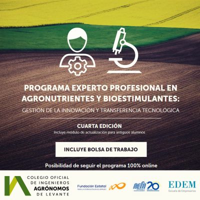 PROGRAMA EXPERTO PROFESIONAL EN AGRONUTRIENTES Y BIOESTIMULANTES
